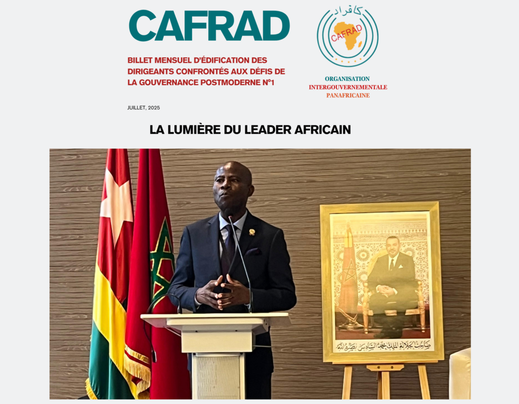 Billet du CAFRAD