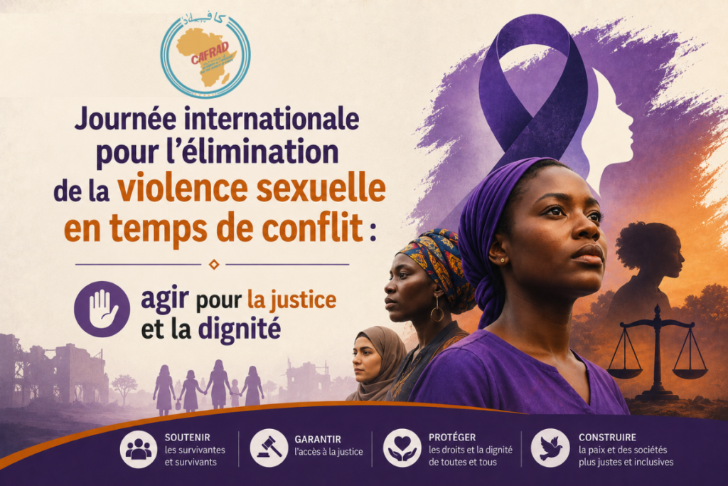 Journée internationale pour l’élimination de la violence sexuelle en temps de conflit : agir pour la justice et la dignité