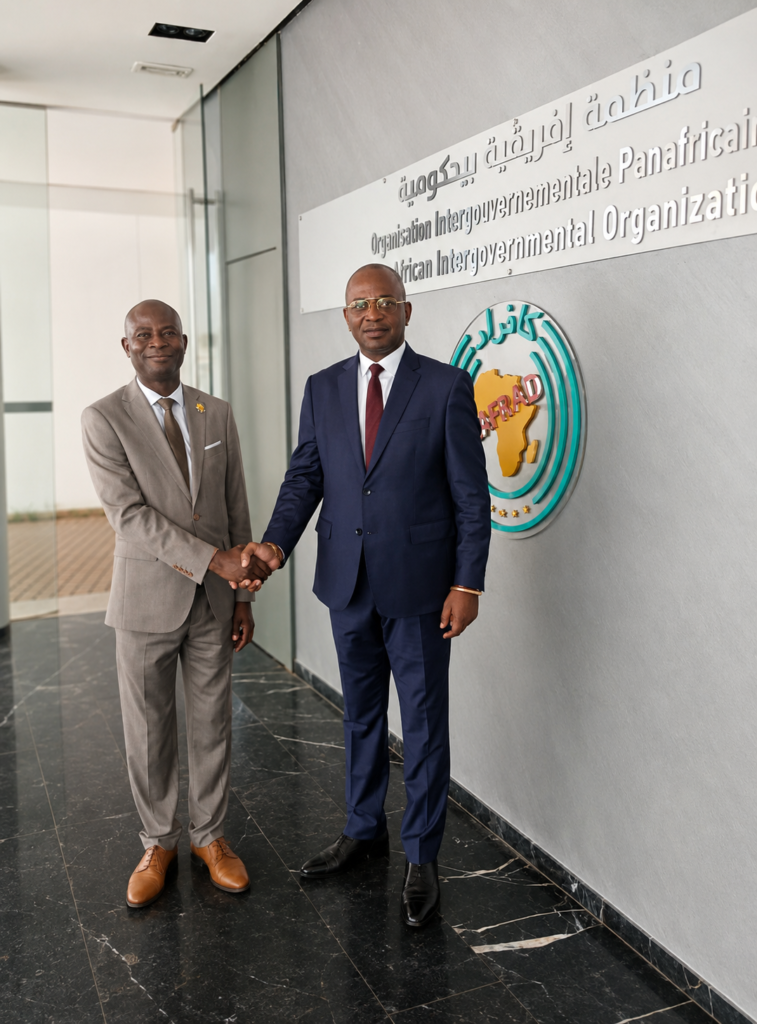 Audience au siège du CAFRAD : Son Excellence Monsieur Bienvenu OKIEMY réaffirme l'engagement de la République du Congo en faveur du renouveau du CAFRAD et de la transformation de l'Afrique
